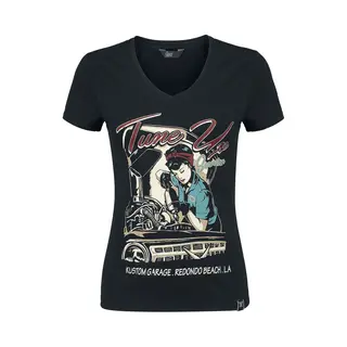 Queen Kerosin Tune Up T-Shirt Black