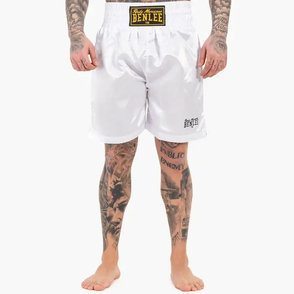 Benlee Boxing Trunks Uni Boxing White Benlee Xxl thumbnail
