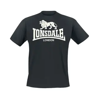 Lonsdale London Logo T-Shirt Schwarz In Xl