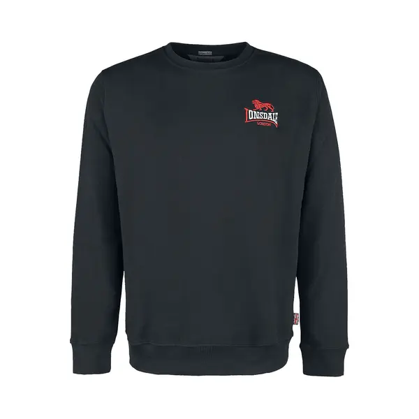 Lonsdale London Lympstone Sweatshirt Black thumbnail