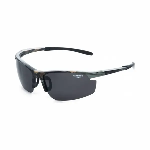 Leandro Lido Power Sport Sonnenbrille Für Radsport, Laufsport, Golf, Walking Mit Anti-UV400, Einheitsgröße, Unisex, 140mm Gesamtbreite, Für thumbnail