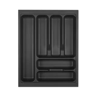 So-tech - Orga-box I Besteckeinsatz 369 X 473 Lavagrau Mit Perlstruktur Für Tandembox Antaro / Intivo U. Modernbox Im 45er Schrank Besteckkasten