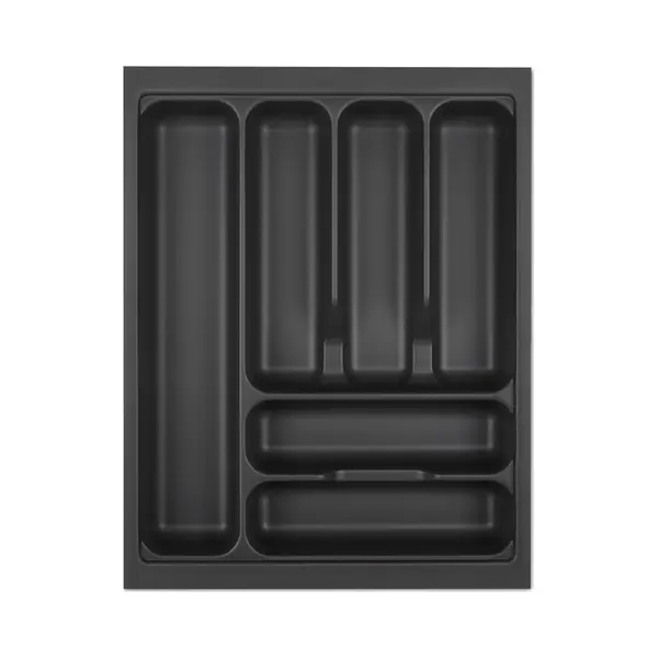 So-tech - Orga-box I Besteckeinsatz 369 X 473 Lavagrau Mit Perlstruktur Für Tandembox Antaro / Intivo U. Modernbox Im 45er Schrank Besteckkasten thumbnail