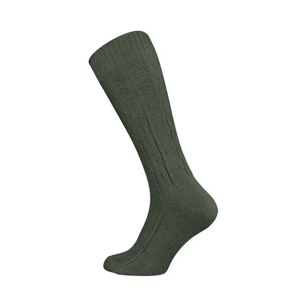 Vca Textil Army Socks - Wandelsokken - Sokken - Legergroen - Kniekousen Maat 47 50 - 1 Paar thumbnail