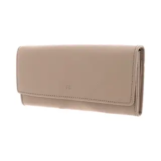 FREDsBRUDER Leren Portemonnee Flappy Wallet Bg Cream Beige