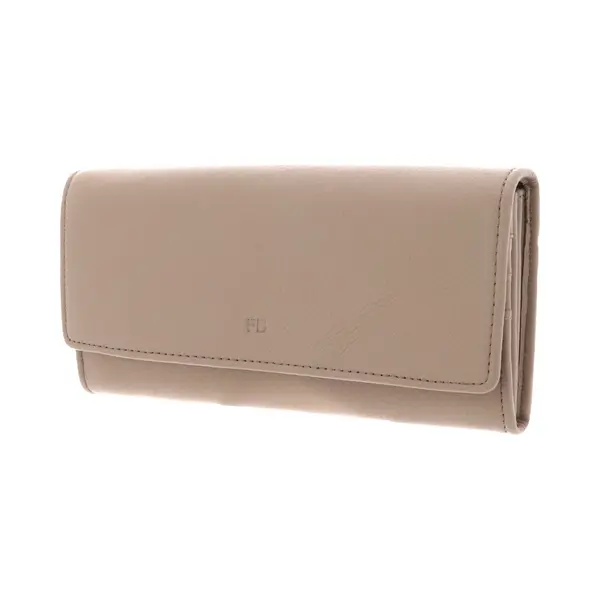 FREDsBRUDER Leren Portemonnee Flappy Wallet Bg Cream Beige thumbnail