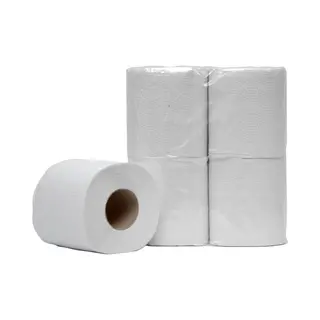 Hygienepapier.nl Toiletpapier Flushable Cellulose 2laags 200vel Rapid Flush Wit 48 Rollen (50629-1)