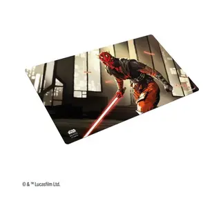 Gamegenic Star Wars Unlimited Darth Maul Prime Game Mat – Officieel Gelicentieerd, Full-color Bedrukt, Playmat, Antislip, 24 Inch By 14 Inch Rubberen Mat,