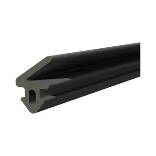 Dq-Pp Raamafdichting, Zwart, 5 Meter, S-1125 Panorama, Pvc Raam, Rubber Afdichtingstape, Plastic Raamafdichtingen, Alu Profielafdichting
