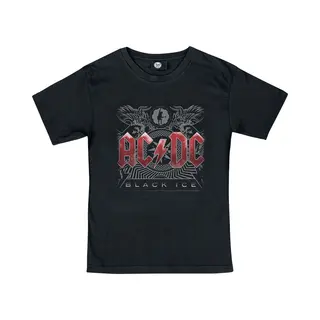 Ac/Dc Metal-Kids - Black Ice T-Shirt Black