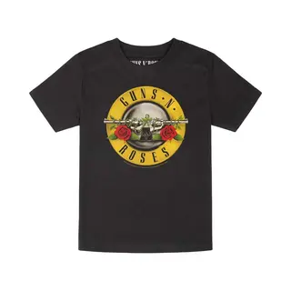 Guns N' Roses Metal-Kids - Bullet T-Shirt Black