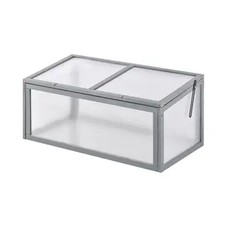 Outsunny Koud Frame - Met Houten Frame - 90L X 46B X 40H Cm - Grijs