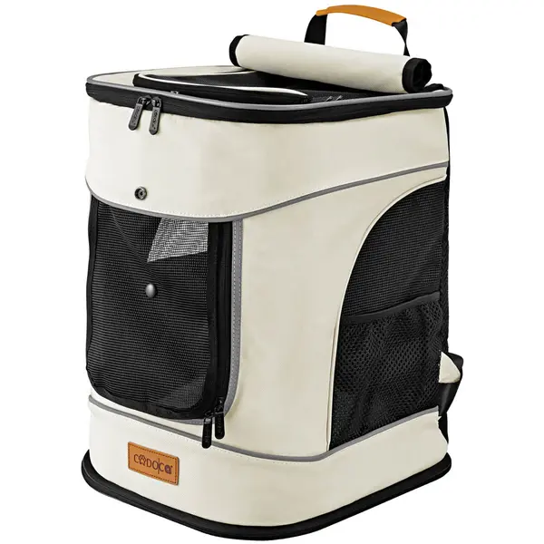 Cadoca® Pet Backpack Beige 1220x1181x1614 In thumbnail