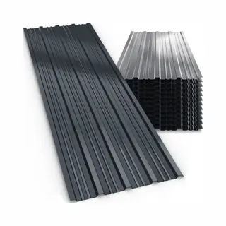 Gardebruk® Corrugated Roof Sheets 12Pcs Anthracite 7m²
