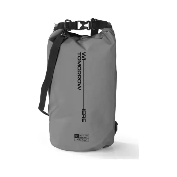 Where Tomorrow Pvc Dry Bag Style 02 10L Grijs thumbnail