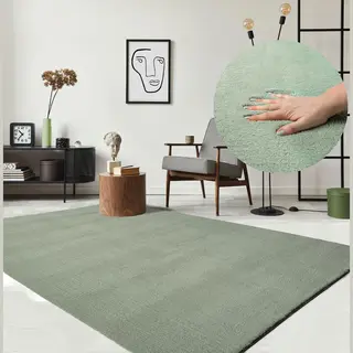 The Carpet Relax – Extra Zacht & Wasbaar Vloerkleed Tot 30°C Met Antislip Onderzijde – Fluweelachtige Structuur – Voor Slaapkamer Of Woonkamer