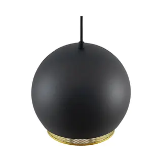 Lucande - Sivaniel Pendelleuchte Ø25 Black/Gold