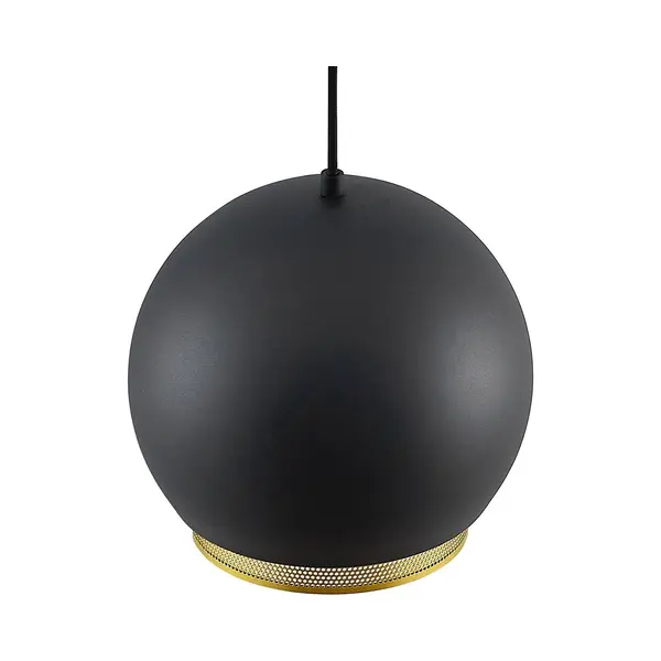 Lucande - Sivaniel Pendelleuchte Ø25 Black/Gold thumbnail