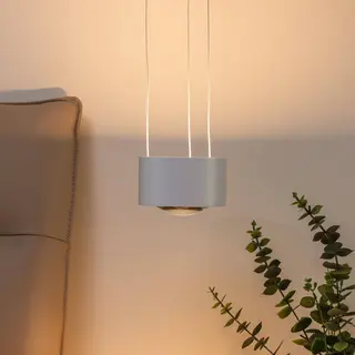 Arcchio Led-Pendellampe Rotari, Linse, Up/down, Weiß