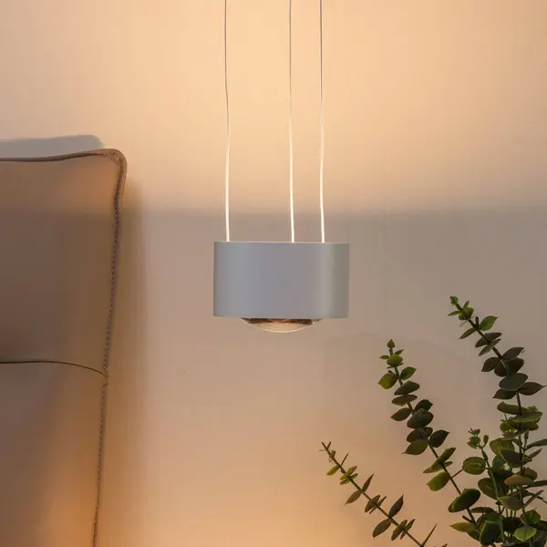 Arcchio Led-Pendellampe Rotari, Linse, Up/down, Weiß thumbnail
