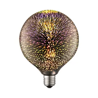 Lucande Led-Lampe E27 Ø 12, 5cm 4W 3D Feuerwerk
