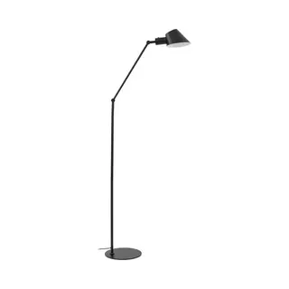 Lindby - Vloerlamp - 1licht - Metaal, Ijzer - H, 176.5 Cm - E27 - Zwart