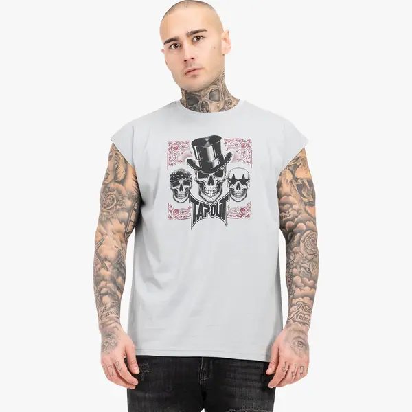 T-Shirt In Regulärer Passform Tapout Skull Tank thumbnail
