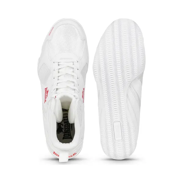 Lonsdale Boxschuhe (1 Paar) Heskin, White/Red, 42 thumbnail