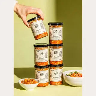 KoRo - Kimchi - Aus Fermentiertem Chinakohl - Mit Chili, Knoblauch Und Ingwer - Vegan