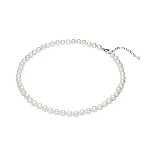 Valero Pearls Silberkette Silber, Mit Süßwasser-Zuchtperle thumbnail
