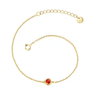 Glanzstücke München Armband Goud / Wijnrood