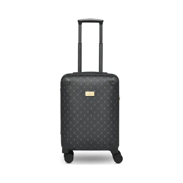 Lazarotti Trolley Palermo Cabin Trolley Black Zwart 55cm thumbnail