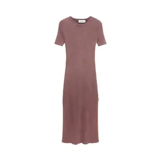 Armedangels Gebreide Jurk Bordeaux