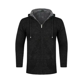 Allthemen Heren Trui - Capuchon En Gevoerd Outdoorvest - Xxl