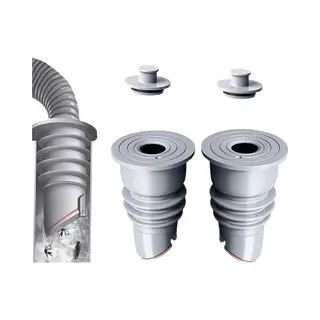 Cyslmuk Anti-geur Wasmachine Stop, Universele Afvoerset 35-40 Mm Gezalfde Wasmachine Slang, Vloerafvoerkern, Anti-geur Wasmachine Stop Afvoerslang