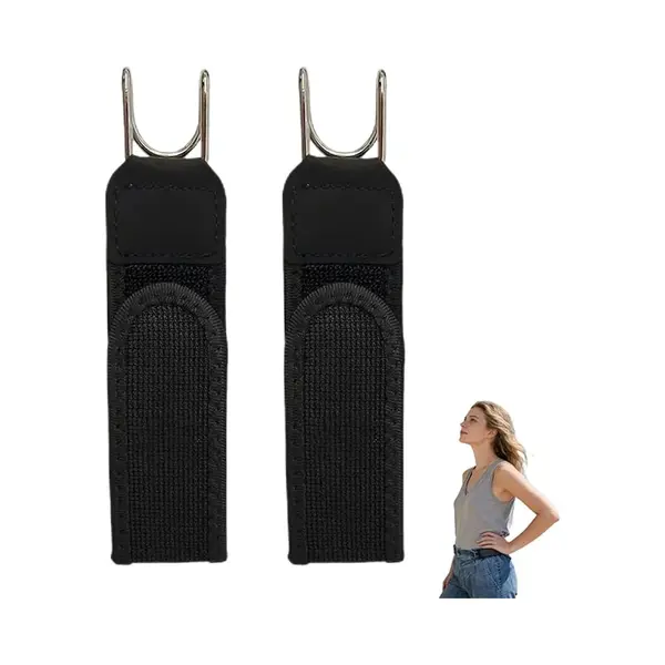 Oimg Gesploze Riem - 2stuks - Broekriem Zonder Gesp - Elastische Riem Zonder Gesp - Verstelbaar - Gespvrije Riem - Rekbare Broekriem - 1, 5 Inch Breed thumbnail