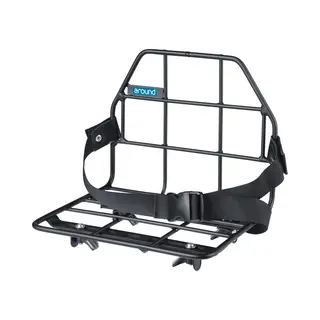 Around Rear Rack, Tasdrager, Fix-system, Zwart