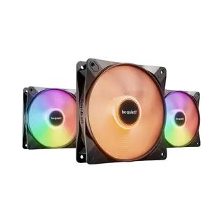 be quiet! Light Wings Lx 120mm Pwm High Speed 3-Pack Black Computer case Fan 12 cm 3 pc(s)