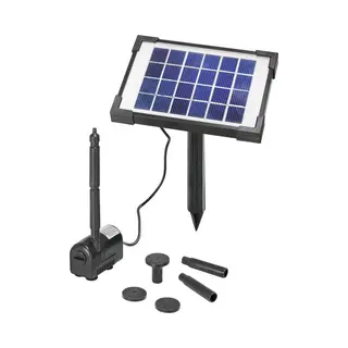 Esotec - Solar Teichpumpe Rimini-s 2/175 Komplett-set Solarbrunnen Direkt 101701