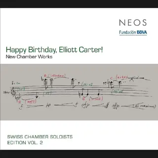 Pias Nederland Swiss Chamber Soloists - Happy Birthday, Elliott Carter! New Chamber Works (Vol.2) (Cd)