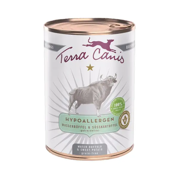 Terra Canis Hypoallergen - Büffel - 6 X 400 Gramm thumbnail