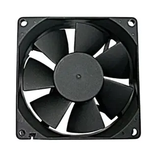 Titan Tfd-8025M12Z Computerkühlsystem Computergehäuse Ventilator 8 cm Schwarz