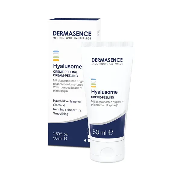 Dermasence Hyalusome Creme-Peeling, 50 Ml - Pflegendes, Mechanisches Peeling - Entfernt Abgestorbene Hautschuppen Und Löst Mitesser - Mit thumbnail