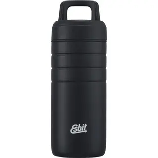 Esbit Thermobecher Mit Isolierverschluss Majoris - Isolierbecher 450 Ml In Schwarz - Aus Hochwertigem Edelstahl