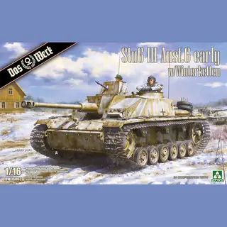 Das Werk DW16003 StuG Iii Ausf.G Early Version With Winter Chains Scale 1, 16 Model Making