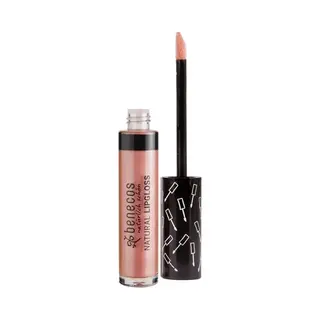 Benecos Natural Lipgloss Rosé - Sanfter Glanz & Farbe - Lippenpflege Mit Bio-Rizinusöl & Bio-Bienenwachs - Zertifizierte Naturkosmetik - Talkfrei -
