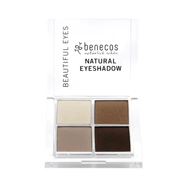 Benecos Natuurlijke Oogschaduw Quatro Coffee&Cream 8 Gr thumbnail