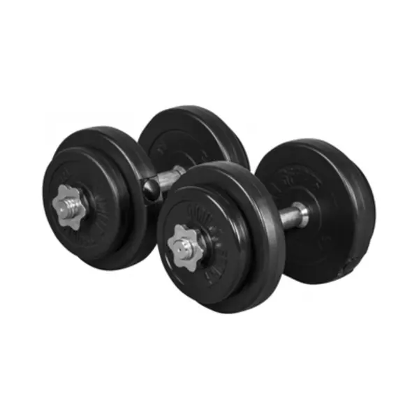 Gorilla Sports 101191-00006-0025 Hantel Verstellbare Kurzhantel 20 kg thumbnail