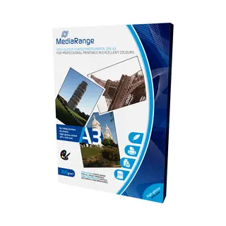 MediaRange MRINK109 photo paper A3 White High-gloss