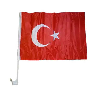 Trends4cents, Vlaggen, Autovlag Turkije 30 X 40 Cm Autovlag Raamvlag Waaiervlag